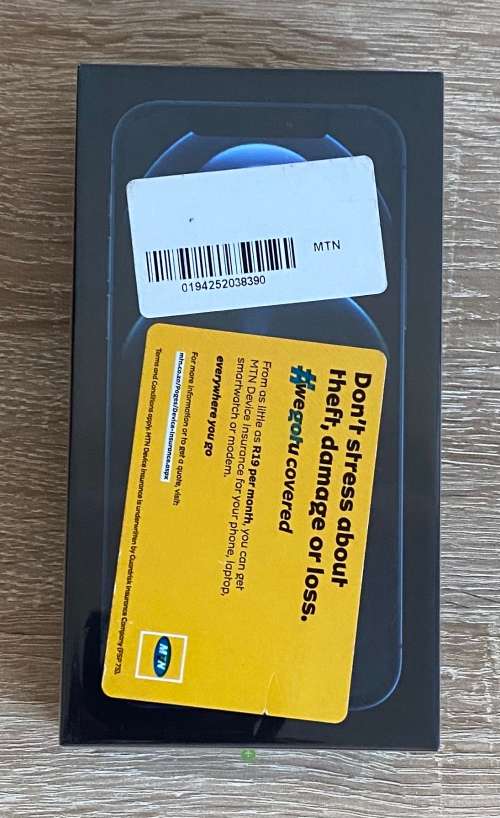 APPLE IPHONE 12 PRO MAX 256GB - BLUE - SEALED - 12 MONTHS WARRANTY