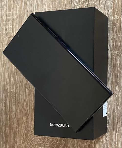 SAMSUNG GALAXY NOTE 20 ULTRA 256GB DUAL SIM - BLACK - LIKE NEW - 3 MONTHS WARRANTY