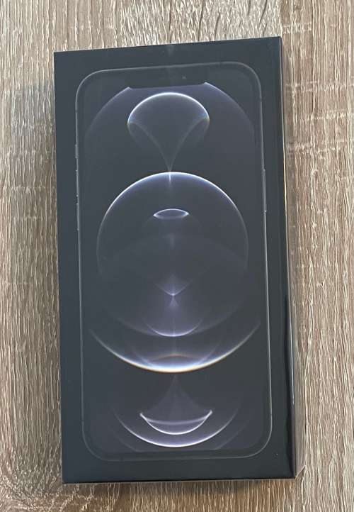 APPLE IPHONE 12 PRO MAX 256GB - GRAPHITE - SEALED - 12 MONTHS WARRANTY