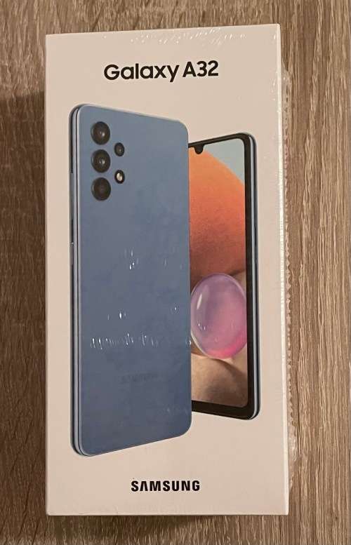 SAMSUNG GALAXY A32 128GB - BLUE - BRAND NEW - 12 MONTHS WARRANTY