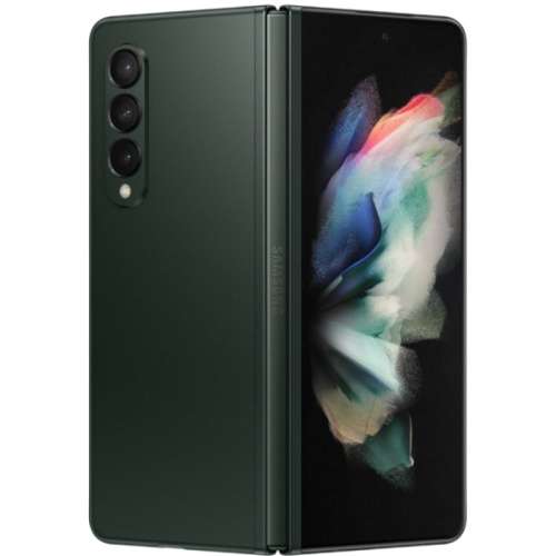 SAMSUNG GALAXY Z FOLD 3 5G 256GB DUAL SIM - GREEN - BRAND NEW - 24 MONTHS WARRANTY