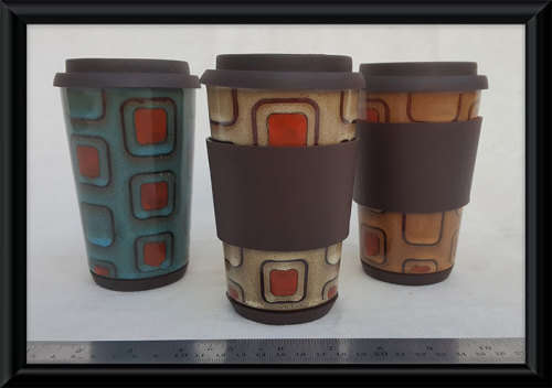 Ceramic Portable Coffee/Tea mugs