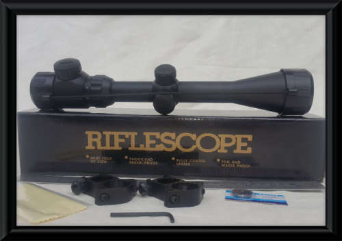 Beileshi 3-9×40 EG Optics Red & Green Illuminated Riflescope