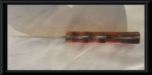 BROWNING CAMPING OUTDOOR SURVIVAL KNIFE WITH ROSEWOOD HANDLE New