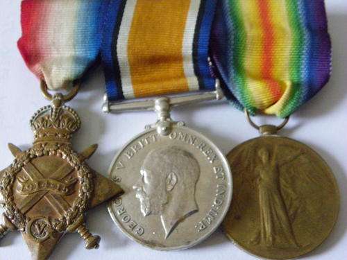 WW1 Trio to pte H.S, Coates Brands Free State Rifles & 1 st S,A,I,