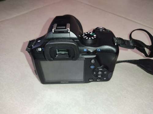 Pentax K-50 SLR Camera + Lens & Accessories - (Needs repairs aperture is jammed)