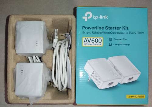 TP-Link - Powerline AV600 (TL-PA4010 KIT)