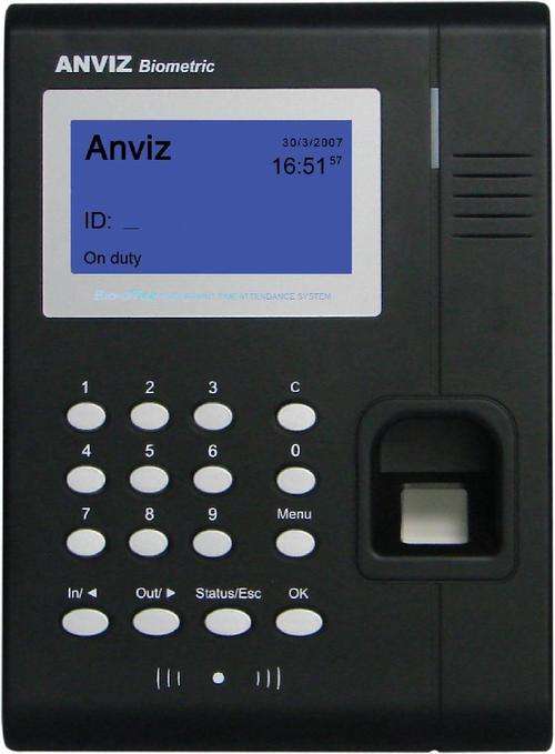 Anviz OA200 Biometric Fingerprint Time and Attendance Clock Unit - massive price reduction