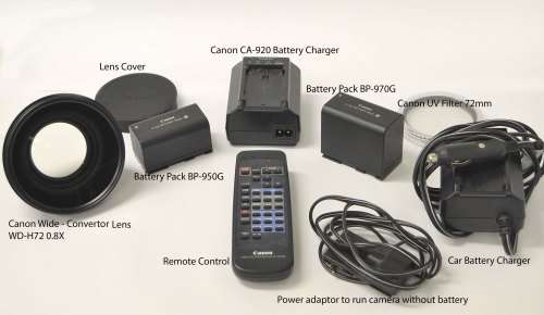 CANON XHA1 CAMCORDER BUNDLE