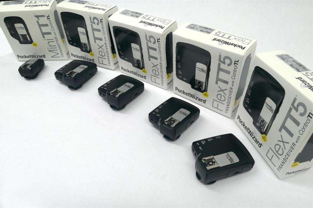 PocketWizard FlexTT5 Transceiver Radio Slave for Nikon i-TTL Flash System and Mini TT1