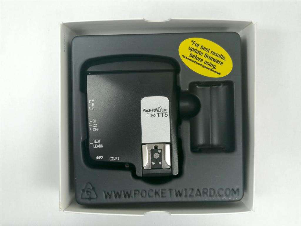 PocketWizard FlexTT5 Transceiver Radio Slave for Nikon i-TTL Flash System and Mini TT1