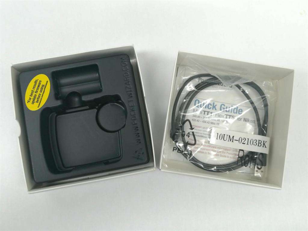 PocketWizard FlexTT5 Transceiver Radio Slave for Nikon i-TTL Flash System and Mini TT1