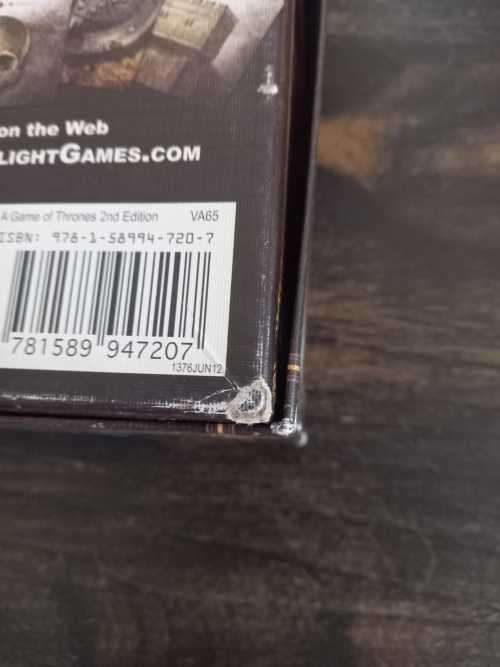 Game of Thrones Board Game 2011 2nd Edition