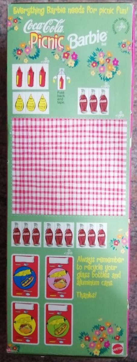 Barbie Coca Cola picnic 1998