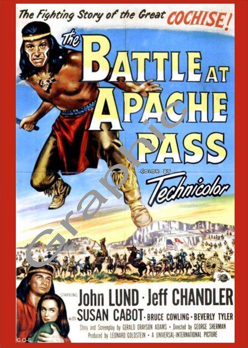 The Battle at Apache Pass - Western (DVD Classic Movie)