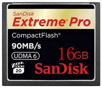 REDUCED MADLY - 16GB SanDisk Extreme Pro CompactFlash (CF) Card 90MB/s (600x). Ready for you