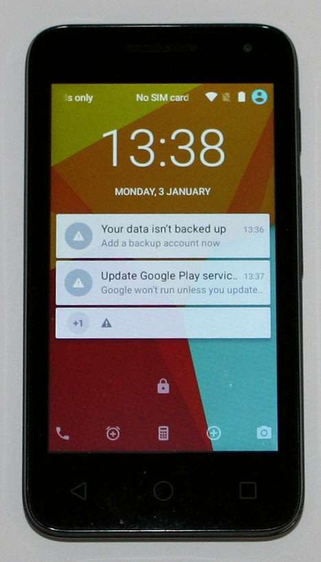 Vodafone VFD 300, Smart mini 7.