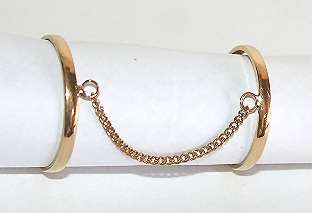 9ct gold Slave Bands, 2mm wide. Ready for you!