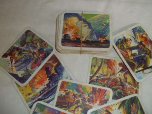 51 Vintage cigarette cards of British Empire "Victoria Cross" Heroes