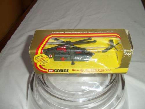 Corgi Sikorsky CH-54A skycrane US Army Helicopter