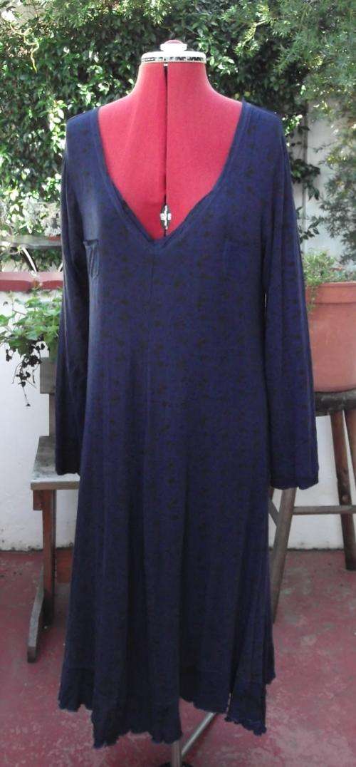 Long sleeve 'Gottalotaluv' printed dress, size XL