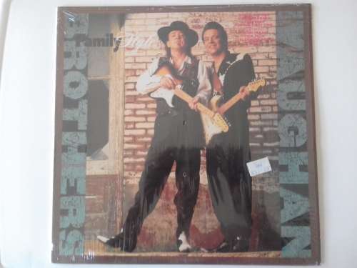 Stevie Ray and Jimmie Vaughan - Family Style  (1990 SA pressed LP )