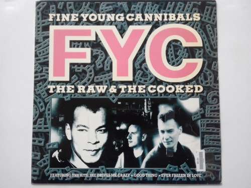 Fine Young Cannibals - The Raw & The Cooked  ( 1989 SA pressed LP )