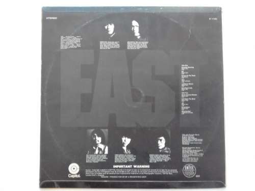 East - East  ( scares 1972 SA pressed LP )