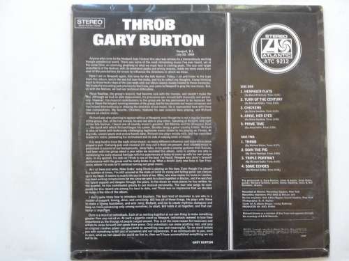 Gary Burton - Throb; Gary Burton ( scares original 1969 US pressed LP )