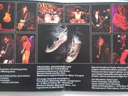 Boston - Dont look back ( 1978 SA pressed LP )