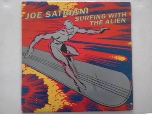 Joe Satriani  - Surfing with the the alien ( 1987 UK pressed LP )