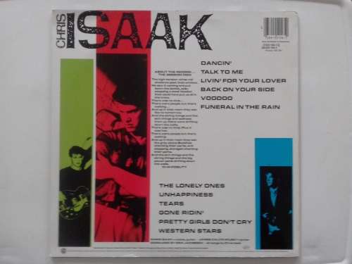 Chris Isaak - Silertone ( 1985 made in France LP )