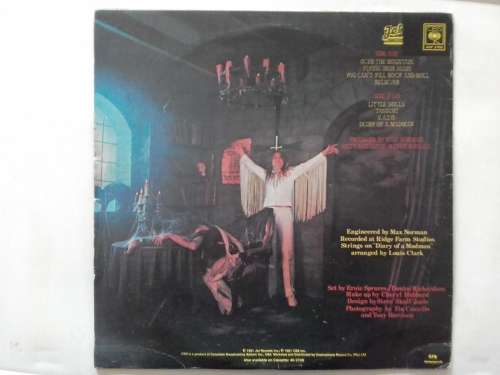 Ozzy Osbourne - Dairy of a madman  ( 1981 SA released LP )