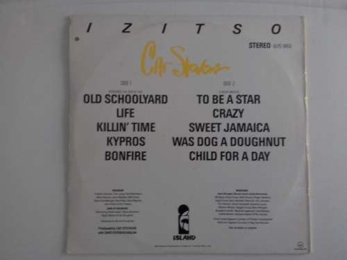 Cat Stevens - Izitso  ( 1977 SA released LP )