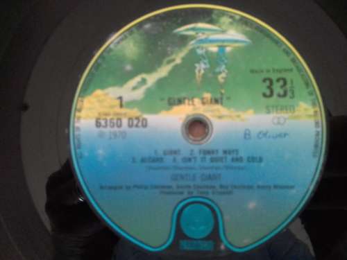 Gentle Giant - Gentle Giant  ( 1973 UK gatefold LP )