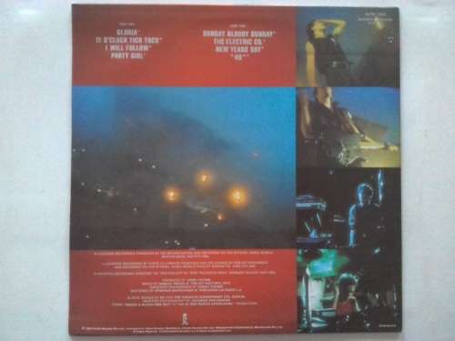 U2 - Under A Blood Red Sky  ( 1983 SA released mini-album )