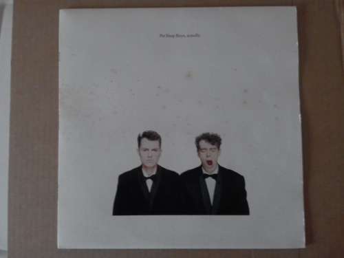 Pet Shop Boys - Actually  ( 1987 SA released LP )
