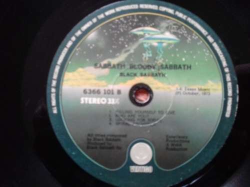 Black Sabbath - Sabbath Bloody Sabbath  ( 1973 SA released LP )