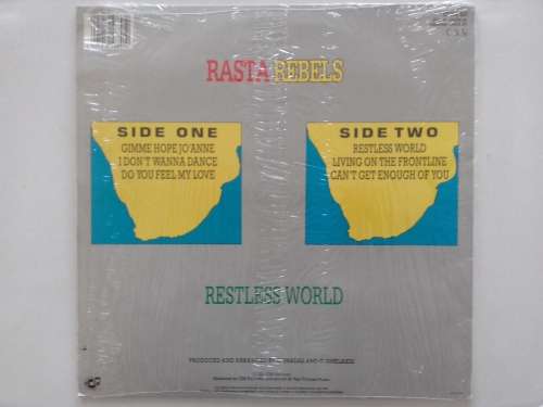 Rasta Rebels - Restless World  ( 1991 SA released LP )