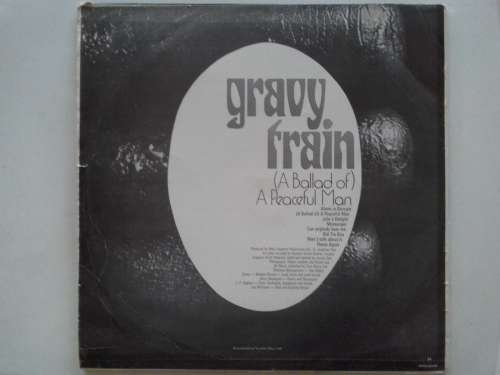 Gravy Train - A Ballard of a Peacefull Man ( scares 1971 SA pressed LP )