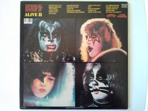 Kiss - Alive 11  ( 1981 SA released LP )