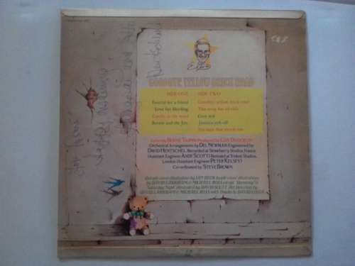 Elton John - Goodbye Yellow Brick Road Vol. 1  ( 1973 SA released LP )