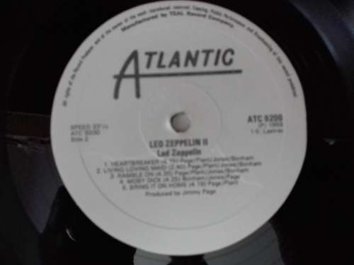 Led Zeppelin - Led Zeppelin 11 ( rare original 1969 Rhodesian released LP )