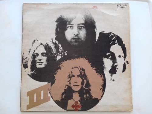 Led Zeppelin - Led Zeppelin 111 ( rare original 1970 Rhodesian released LP )