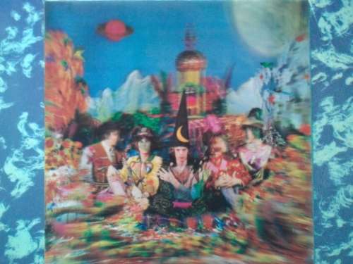 The Rolling Stones - Their Satanic Majesties Request  ( 1967 UK stereo released LP 3 - D cover. )