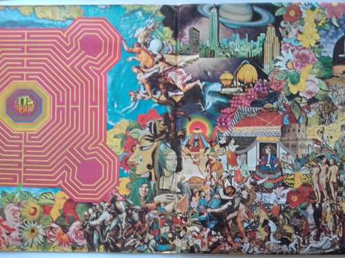 The Rolling Stones - Their Satanic Majesties Request  ( 1967 UK stereo released LP 3 - D cover. )