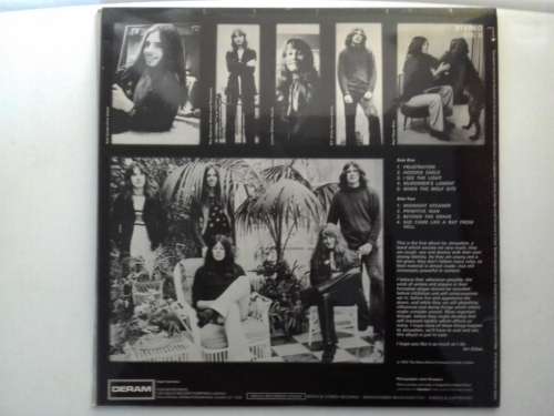 Jerusalem (4)  -  Jerusalem  ( 1972 UK LP 2nd  press )