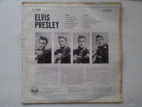Elvis Presley  -  Elvis Presley  ( 1956 debut release,rare SA released LP )