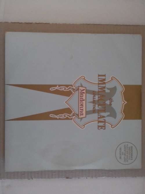 Madonna  - The Immaculate Collection   (scares 1990 SA released 2 x vinyl LP )