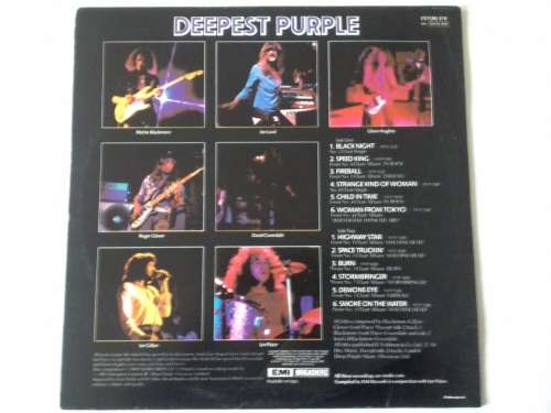 Deep Purple - Deepest Purple  ( 1980 SA released LP )